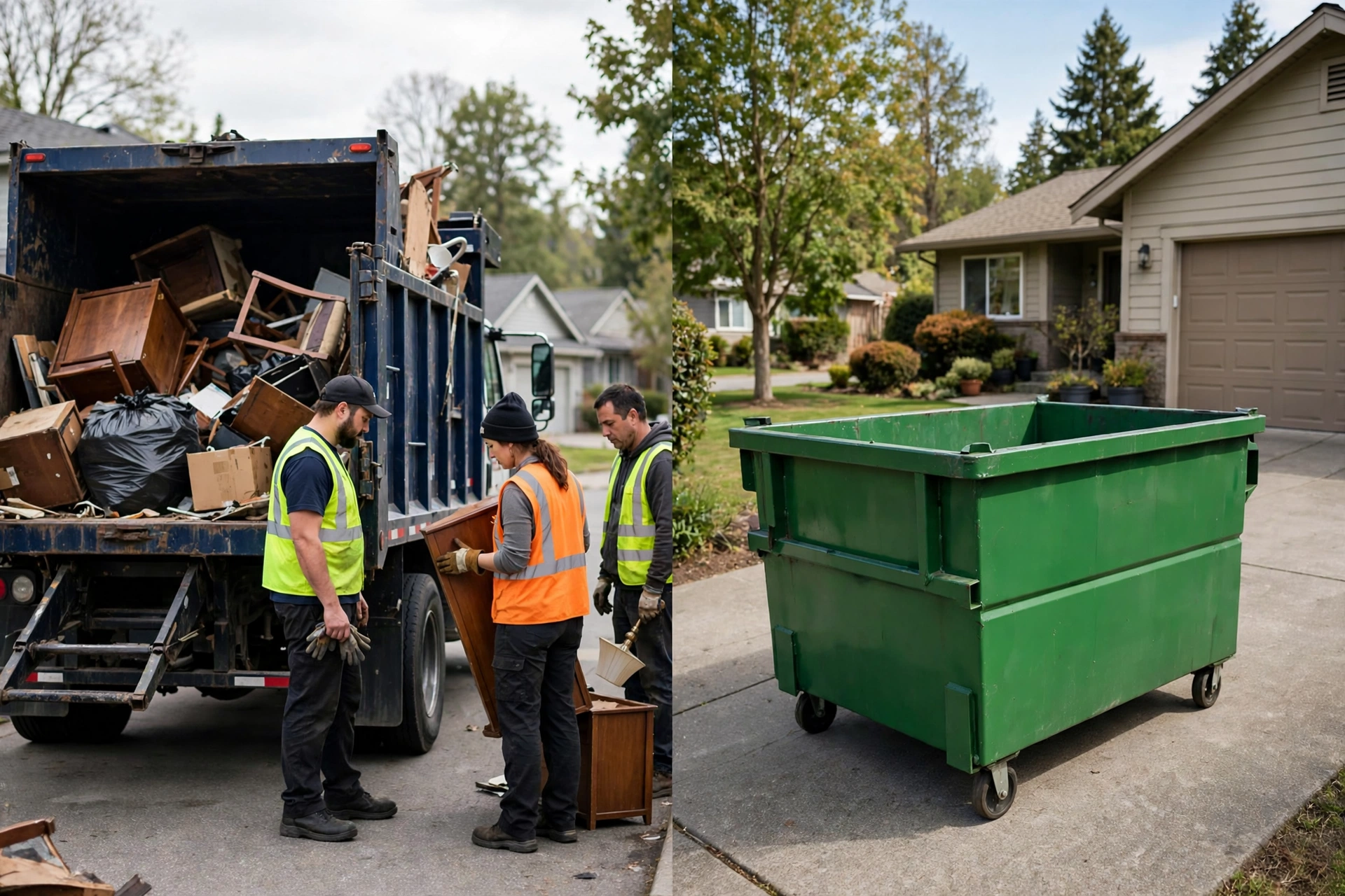 Junk Removal vs. Dumpster Rental in Loveland, CO: Which Is Worth It?